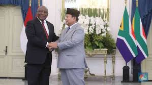 diplomasi Indonesia-Afrika Selatan 2025